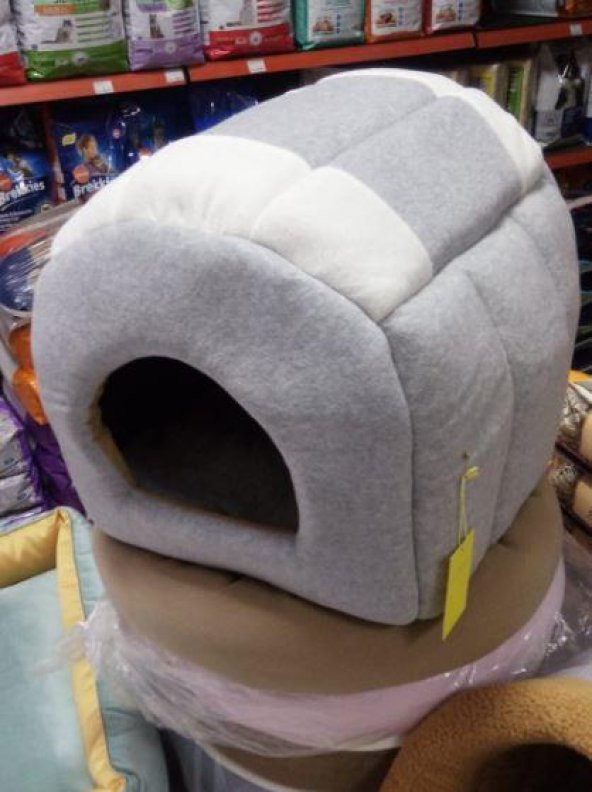 Bedspet Kedi Köpek Kulübe Yatak 47*37*39 Cm - 4