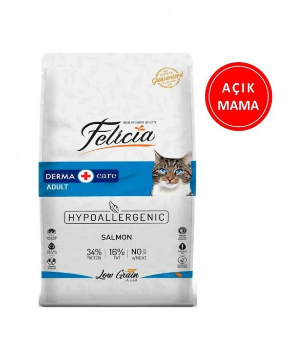 Felicia Somonlu Yetişkin Kedi Maması 1 Kg AÇIK