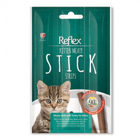 Reflex Cat Stick Hindili Yavru Kedi Ödül Çubuğu 3 Gr 3lü
