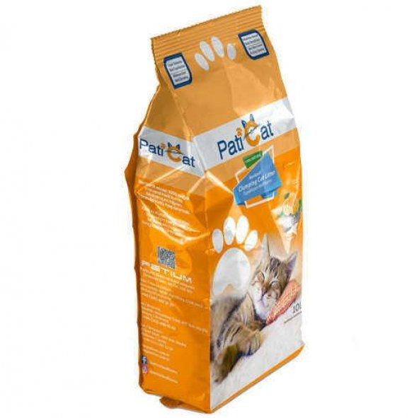 PatiCat Portakal Kokulu KALIN Taneli Kedi Kumu 10 Lt