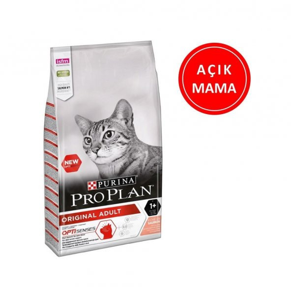 ProPlan Adult Somonlu Yetişkin Kedi Maması 1 kg AÇIK