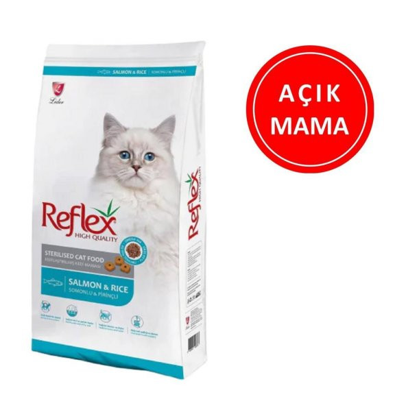 Reflex Sterilised Kısırlaştırılmış Balıklı Kedi Maması 1 Kg AÇIK