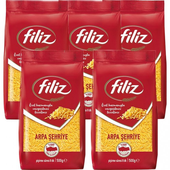 Filiz Makarna Arpa Şehriye 500 gr x 5 Adet ürün görseli
