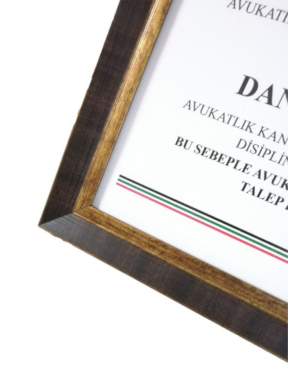 Kaya Avukat Danışma Ücreti Tabelası 25x35cm (Avukat Dava Mahkeme İcra Dosyaları İçin) - 8