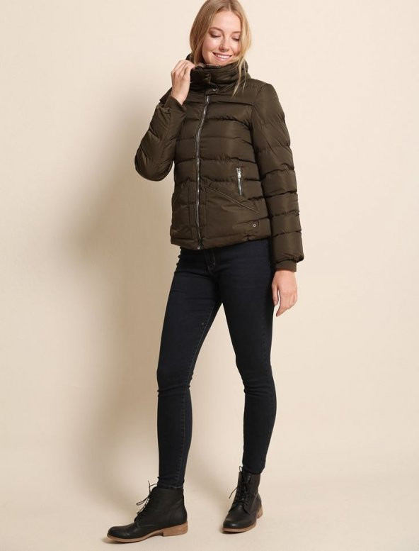 Fashion Friends 8K1412B1 Bayan Dokuma Mont - 4