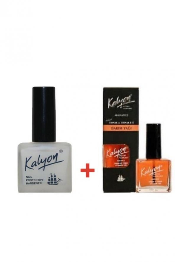 Kalyon Tırnak Sertleştirici + Tırnak Bakım Yağı 2'li Set