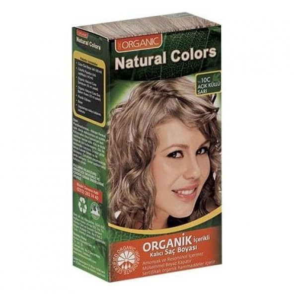 NATURAL COLORS 10C AÇIK KÜLLÜ SARI