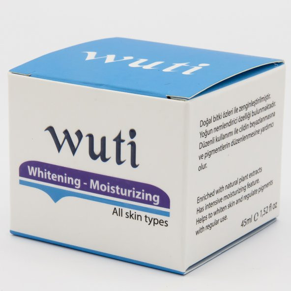 WUTI Whitening- Moisturizing (Beyazlatıcı nemlendirici)