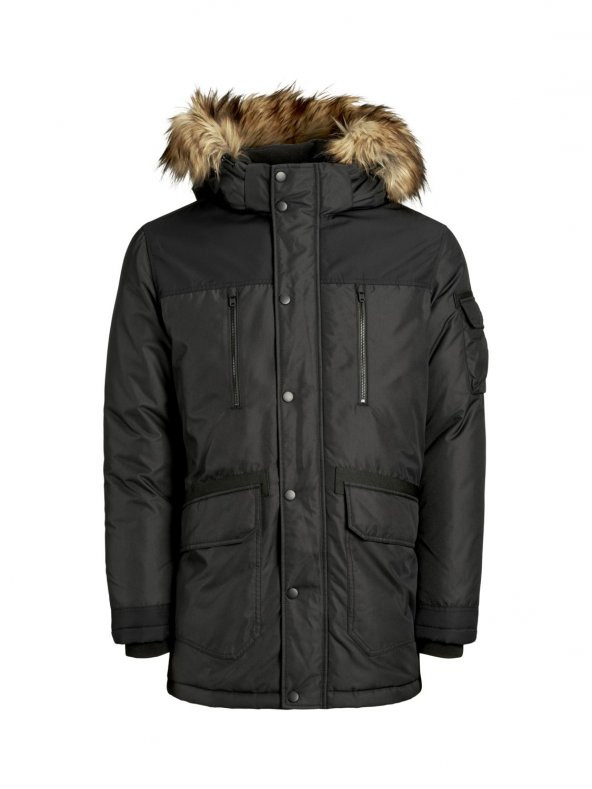 Jack & Jones 12156093 Erkek Bomber Jcoglobe Parka Kaban