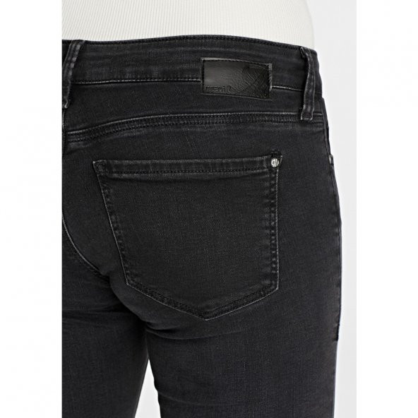 Mavi 1087027251 Bayan Serena Ankle Smoke Glam Denim Pantolon 9K - 4
