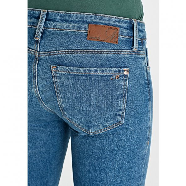 Mavi 1087028562 Bayan Serena Ankle Shaded Nolita Denim Pantolon 9K - 4