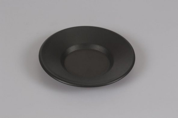 Galvaniz Çay Tabağı Füme Renk 11 Cm - 2