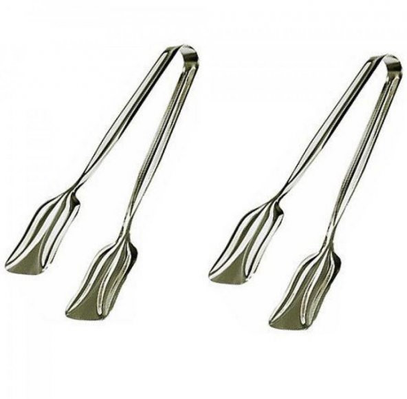 Smeraldo Çelik Maşa Pasta 21 CM. - 2