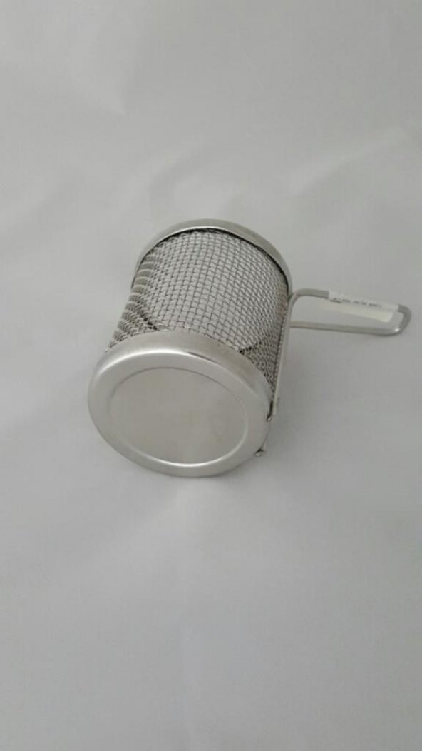 İkram Dünyası  Yuvarlak Mini Fritöz Sepeti Paslanamaz 8CM - 2