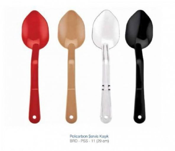 Biradlı Kaşık Servis Policarbon 29 CM.