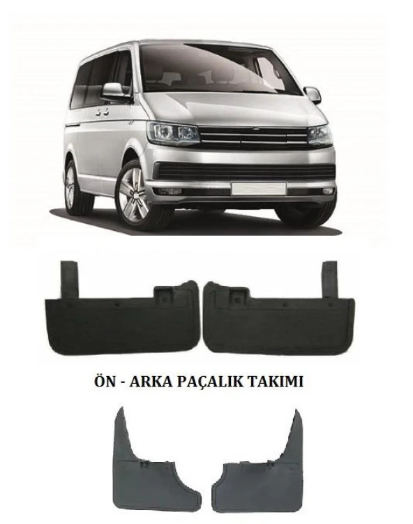 Volkswagen T5 T6 T7 Orjinal Tip Paçalık Ön Arka Tozluk 2003-2023