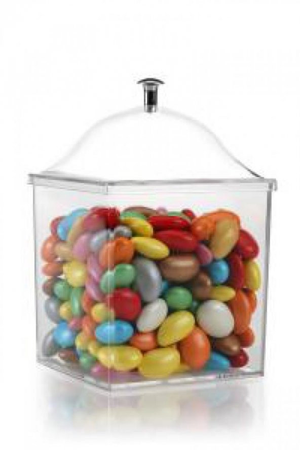 Bora Kare Kavanoz Kapaksız 120*120*130 CM.