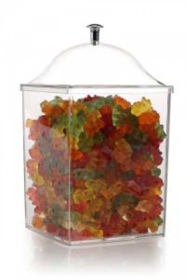 Bora Kare Kavanoz Kapaksız 120*120*160 CM. - 2