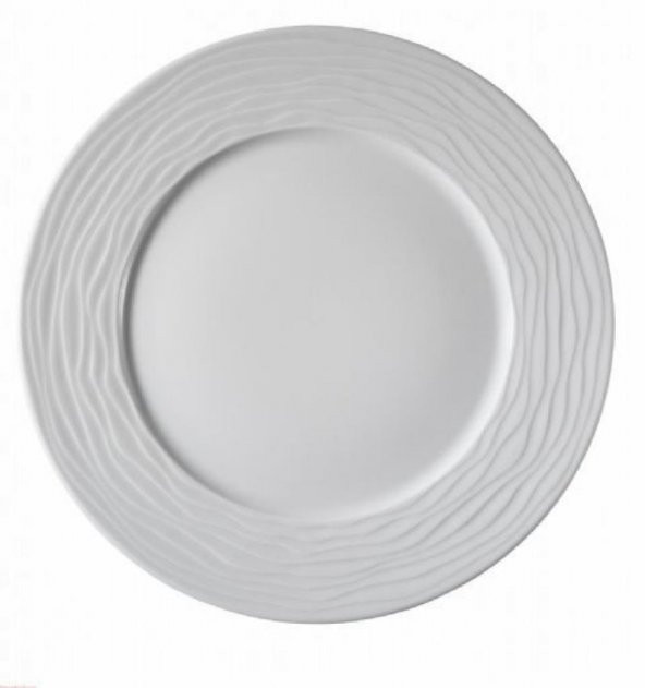 Kütahya Porselen Sea Wawe Serisi Servis Tabağı 30 Cm - 2