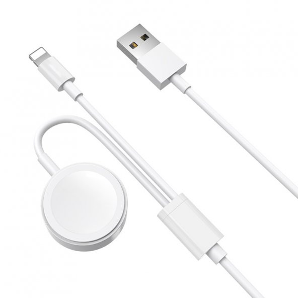 FitPlus WTC-01 Apple Watch Manyetik Şarj Kablosu 1mt - 1