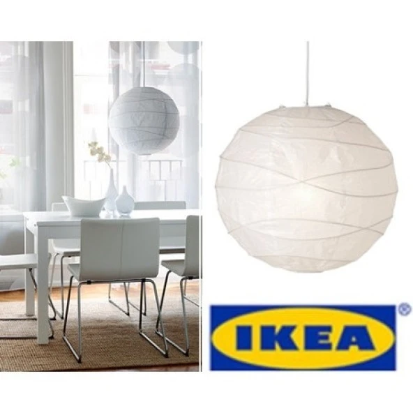 IKEA Regolit KAĞIT JAPON FENERİ SARKIT LAMBA TAVAN LAMBASI 45 CM