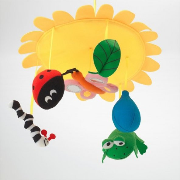 IKEA Klappa Dönence - Sari - Bebek Yatak Oyuncaği - 2