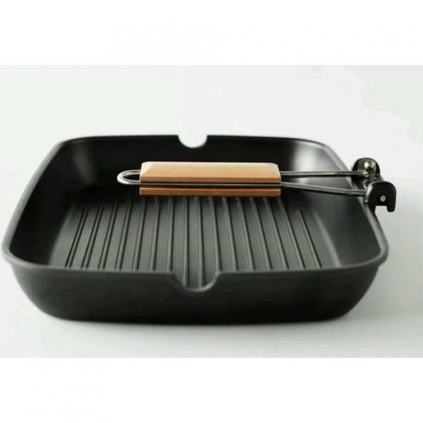 IKEA Grilla Katlanır Kulplu Teflon Izgara Tavası - 4