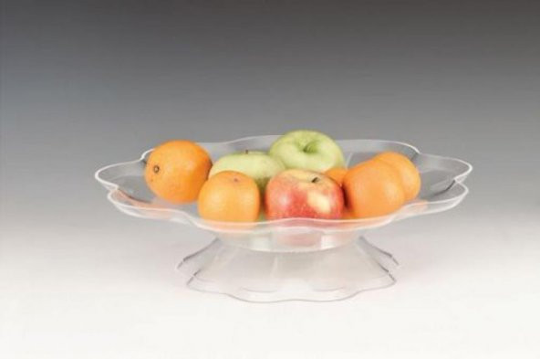 İkram Dünyası Polycarbonat Açık Büfe Servis Tabağı