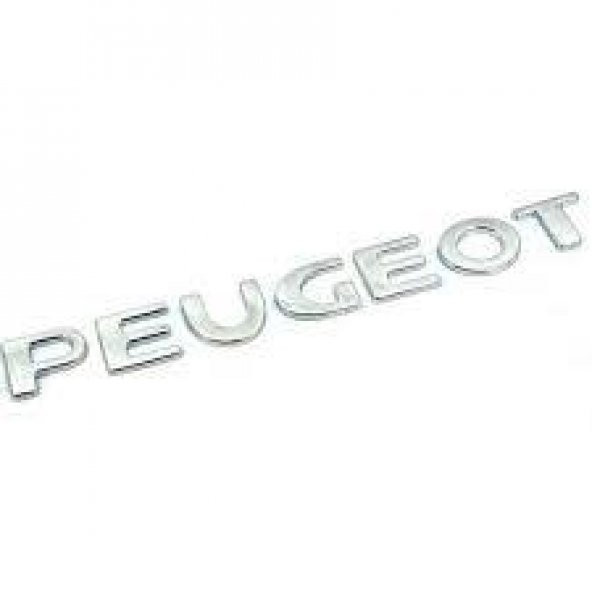 PEUGEOT BİPPER -  BİPPER ve  TEPEE ve PEUGEOT  YAZI SETİ- 3 LÜ - 3