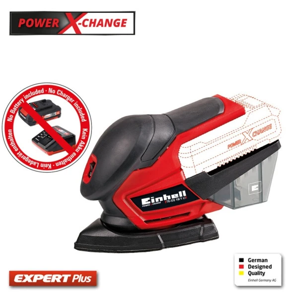 Einhell TE-OS 18/1 150 Lİ Solo Akülü Zımpara (Akü Hariç)