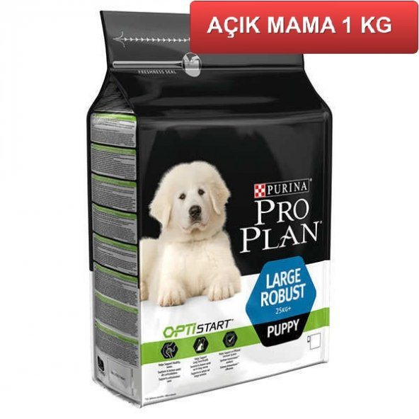 ProPlan Large Robust Büyük Irk Tavuklu Yavru Köpek Mama 1 kg AÇIK