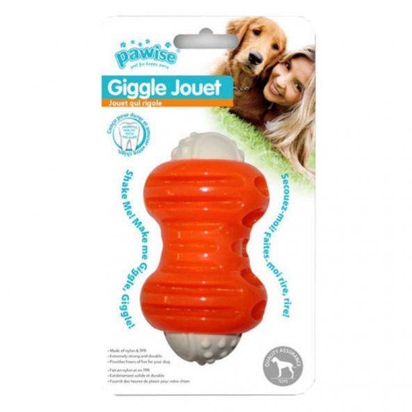 Pawise Giggle Jouet Sesli Rugby Topu Köpek Oyuncağı 12 Cm