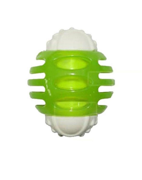 Pawise Giggle Jouet Sesli Rugby Topu Köpek Oyuncağı 8 Cm - 2