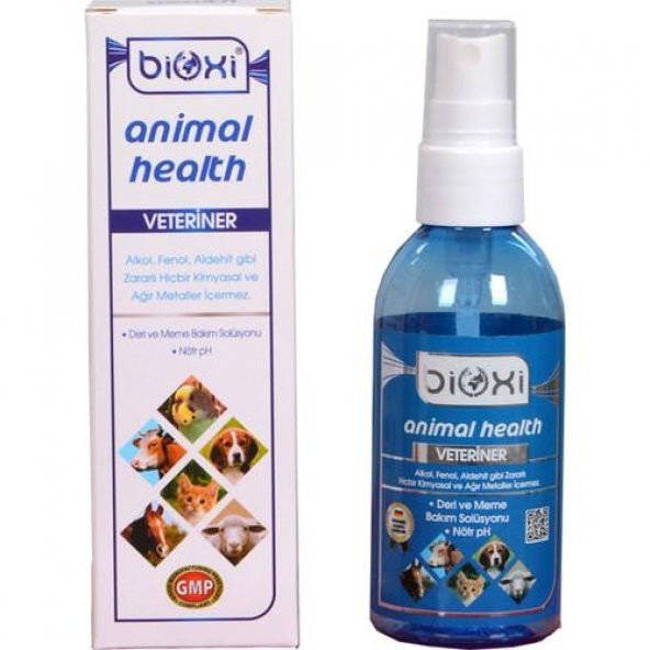 Bioxi Animal Health 250 Ml. (Hayvan Yara Bakım Ve Temizleme Solusyonu)