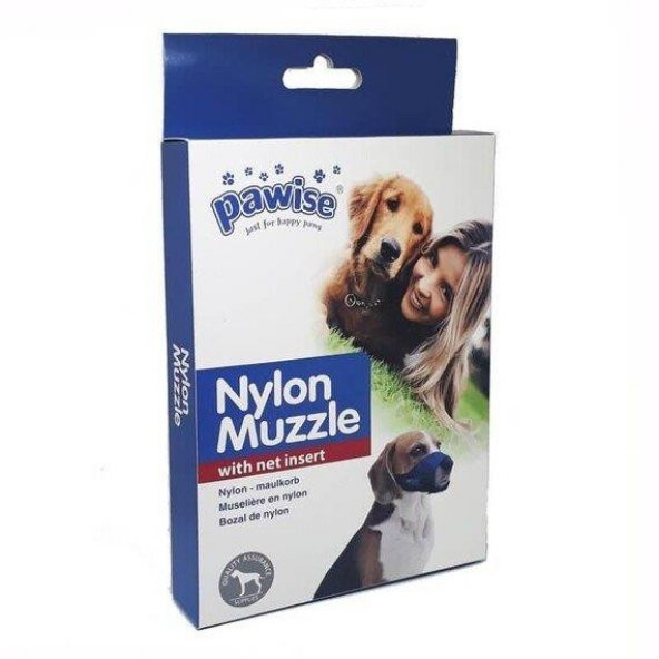 Pawise Köpek Ayarlanabilir Fileli Ağızlık No:4 Large - 2