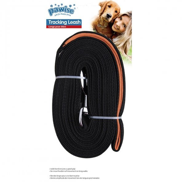 Pawise Köpekler İçin Yumuşak Dokulu Siyah Tasma 10 M