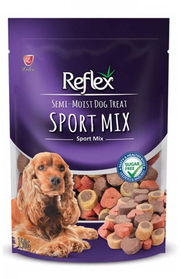 Reflex Semi-Moist Kemik Kalp Köpek Ödülü 150 Gr