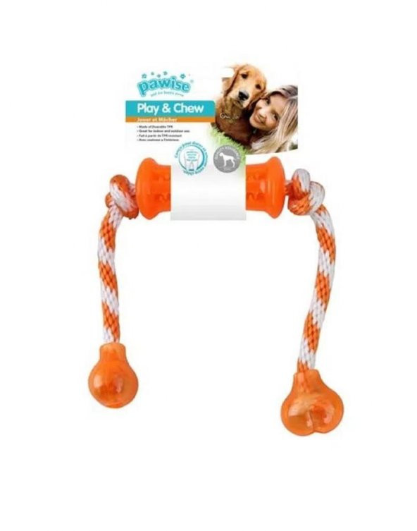 Pawise Köpekler İçin Kemirme Oyuncağı İpli Halter - 2