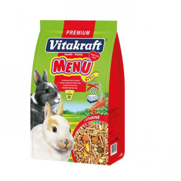 Vitakraft Menü Rabbit Tavşan Yemi 1000 Gr