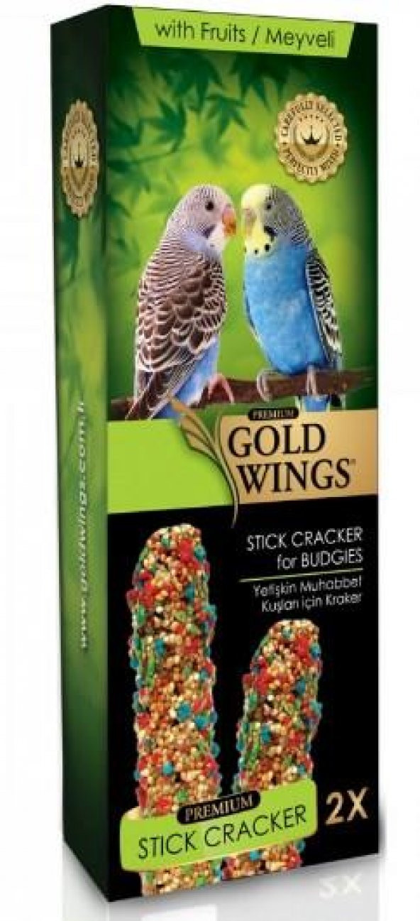Gold Wings Premium Meyveli Kraker 2li 2x65gr KUTU