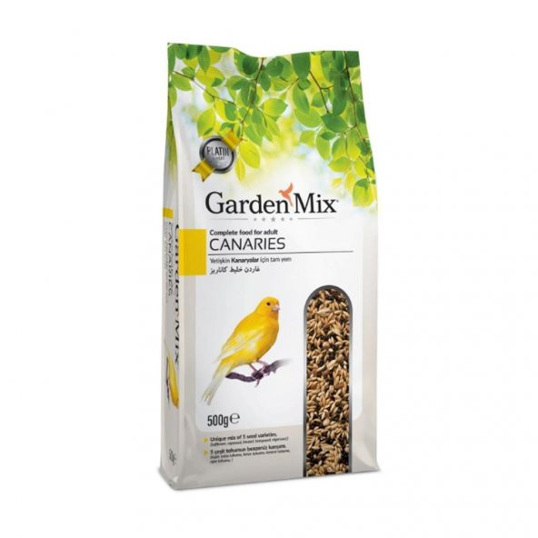 Gardenmix Platin Kanarya Yemi 500 Gr