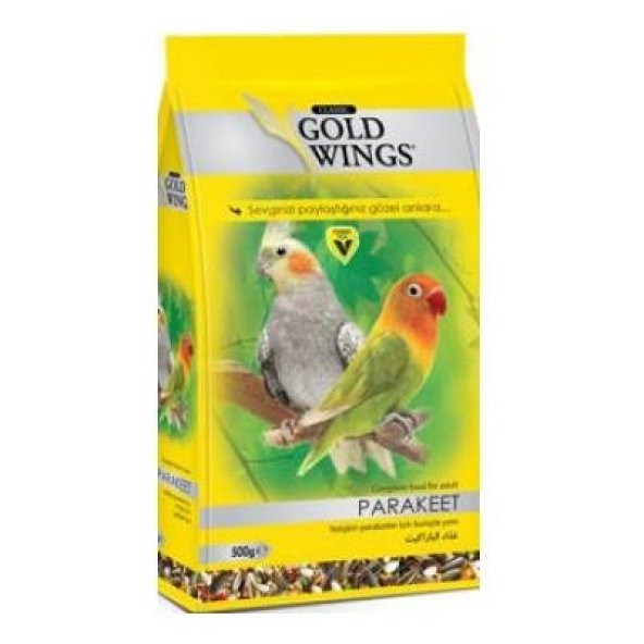 Gold Wings Classic Paraket Papağan Yemi 500 gr