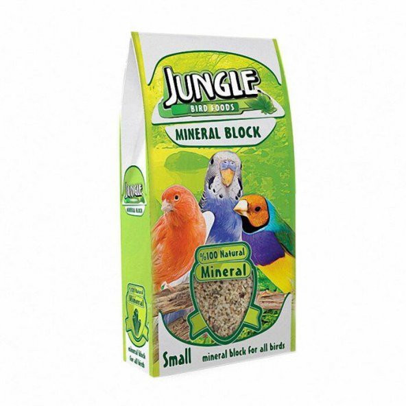Jungle Mineral Blok Küçük Gaga Taşı