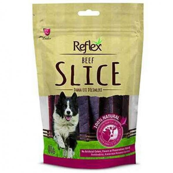 Reflex Kurutulmuş Dana Eti Dilimleri Köpek Ödülü 80 gr