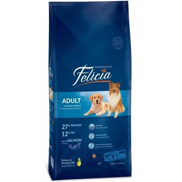 Felicia Somonlu Yetişkin Köpek Maması 3 kg