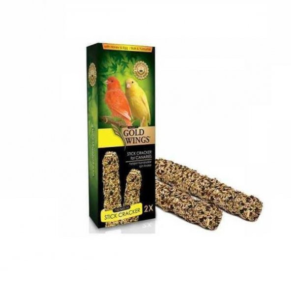 Gold Wings Premium Kanaryalar İçin Ballı Kraker 2li