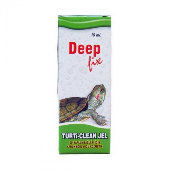 Deep Turti Clean Jel  Kaplumbağa Kabuk Koruyucu 15 Ml