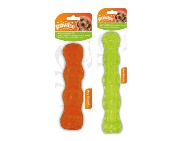 Pawise Kauçuk Sesli Renkli Diş Sağlığı Köpek Oyuncağı 18 cm - Resim 2