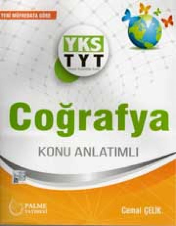 YKS TYT Coğrafya Konu Anlatımı | Cemal Çelik | Palme Yayıncılık - Hazırlık Kitapları