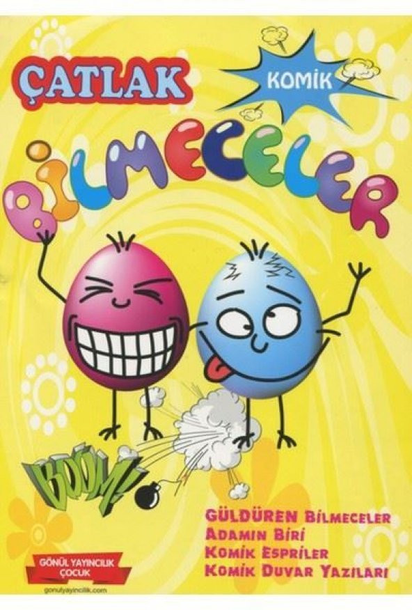 Çatlak Komik Bilmeceler | Sibel Gürcan | Gönül Yayıncılık